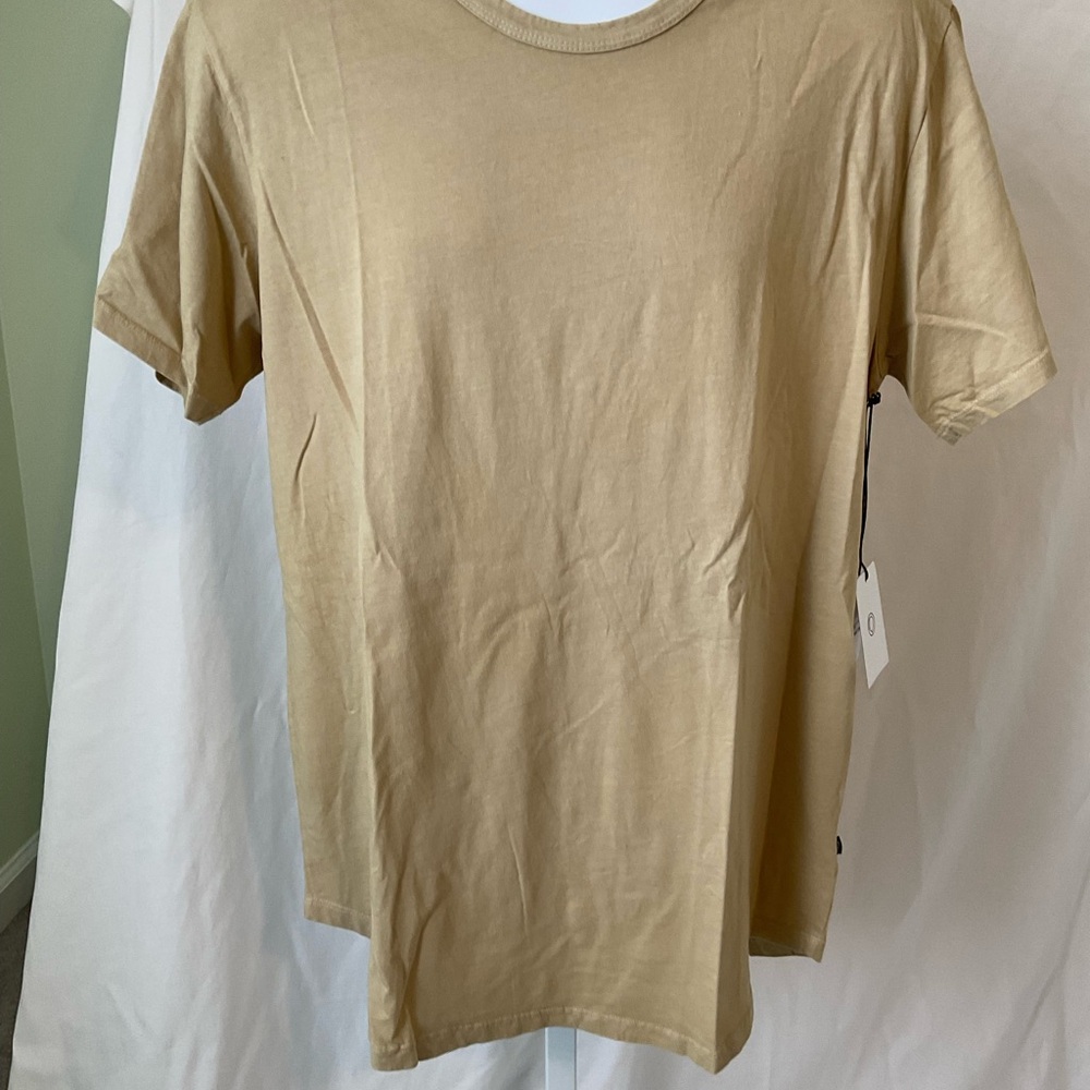 Rustic Dime Men's Beige Short Sleeve Tee